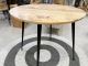 MM-61 Round Dining Table Natural Mango