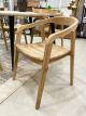 MR-Solid Teak Dining Chair - Natural