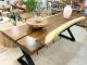MM-21  Live Edge Solid Suar Dining Table