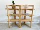 MM-153 Solid Mango Wood Bookscase 3 Shelving 
