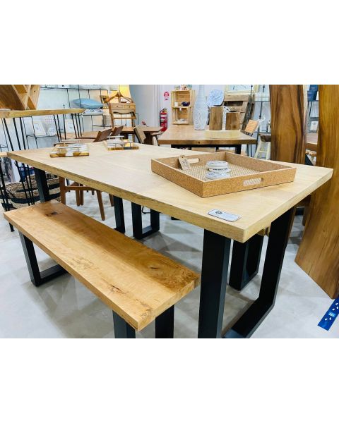 MM-03D DINING SET WITH BENCHES
