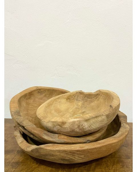 Hand Carved Tree Bowl