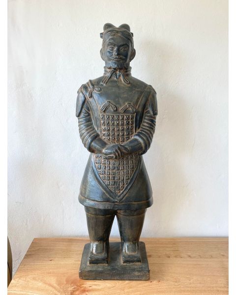 Chinese Soldier Statue